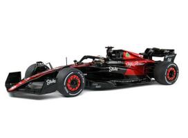 PRE-ORD3R Solido Modeliukas 1/18 2023 Alfa Romeo C43 F1 #77 V.Bottas Bahrein GP, red/black