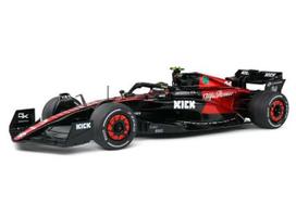 PRE-ORD3R Solido Modeliukas 1/18 2023 Alfa Romeo C43 F1 #24 Z. Guanyu Spanish GP, red/black