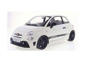 PRE-ORD3R Solido Modeliukas 1/18 2022 Fiat 595 (500) Abarth, white