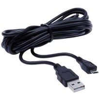 Įkrovimo laidas - UNDER CONTROL - PS4 - Micro USB - 3M - Juodas juoda
