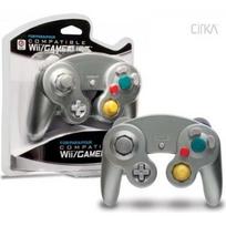 APIE : žaidimų pultelis Sidabrinis/Silver konsolei Nintendo Gamecube/Wii