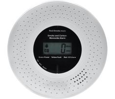 Solight 1D39A - Dūmų ir anglies monoksido detektorius su LCD ekranu 2xAA