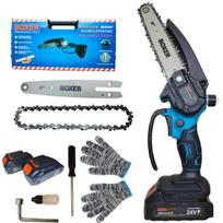 Akumuliatorinis grandininis pjūklas Boxer BX3307, 24 V, 2000 W