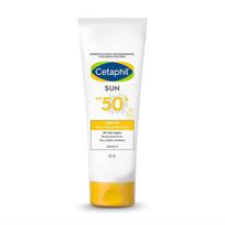 Lengvas apsaugos nuo saulės gelis SPF 50+ (50 ml), Lengvas gelis labai aukštos apsaugos nuo saulės SPF 50+, Cetaphil