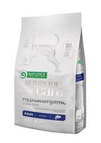 Nature's Protection Superior Care suaugusių visų veislių jautrią virškinimo sistemą turinčių šunų sausas begrūdis pašaras su lašiša, 1.5 kg