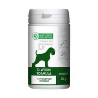 Suaugusių šunų papildas prevencijai nuo kirmėlių Nature's Protection, 25 g