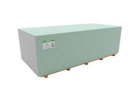 Gipskartonio plokštė NORGIPS GKBI, impregnuota, 12,5 x 1200 x 2600 mm