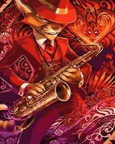Tapybos rinkinys "Musician Katin"