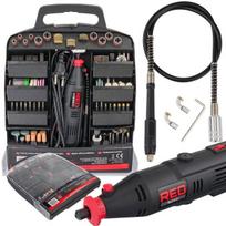Mini tiesinio šlifuoklio/graviruoklio rinkinys Red Technic RTSPT0047, 300 vnt.