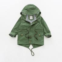 Children's Jacket Boys Hooded Boys Jacket Tuxedo Windbreaker Autumn Casual Baby Boy Jacket Clothing 140