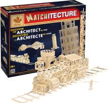 Modeliavimo rinkinys MATCHITECTURE GOLD RUSH TRAIN - 1800det.