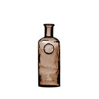 Vaza perdirbto stiklo D13xH27 cm ruda Natural Living 8073