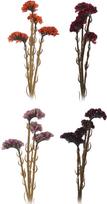 Dirbtinė gėlės šakelė, 4 rūšys, 62 cm