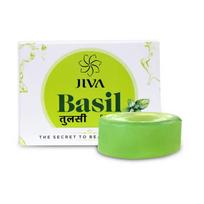 Muilas iš Indijos žolelių (100 g), Baziliko muilas, Jiva 5.4 yellow