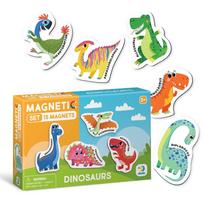 Edukacinis magnetinis žaidimas - dėlionė Dinozaurai