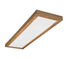 Brilagi-LED Reguliuojamas šviestuvas WOODY FRAME LED/50W/230V ąžuolas 120x30 cm IP44 +RC