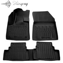 Kilimėliai 3D PEUGEOT 3008 2016-&gt, 5 vnt. black /5016035
