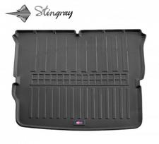 Guminis bagažinės kilimėlis OPEL Zafira A 1999-2005, (5 seats) black /6015051