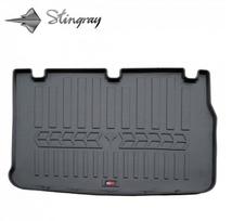 Guminis bagažinės kilimėlis RENAULT Scenic II 2003-2009 black /6018131