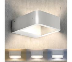 Brilagi - LED sieninis lauko šviestuvas BARI LED/7W/230V balta IP54