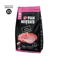 PAN MIĘSKO Veršiena su putpele XS - sausas maistas šuniukams - 9kg