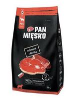 PAN MIĘSKO Beef with goat M - sausas maistas šunims - 20kg
