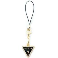 Guess pakabukas GUCPMTDCK telefono dirželis Triangle Diamond Charm with Rhinestones