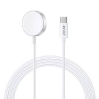 Magnetinis įkrovimo kabelis USB-C Apple Watch 1.2m Tech-Protect Ultraboost baltos spalvos