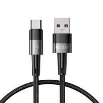 Kabelis 66W 6A 0,25m USB – USB-C Tech-Protect UltraBoost pilkos spalvos