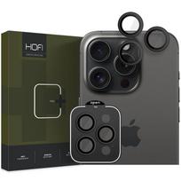 Kameros apsauga Apple iPhone 15 Pro / 15 Pro Max Hofi AluCam Pro+ juodos spalvos