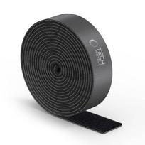Tech-Protect VELCRO CABLE ORGANIZER 300CM juodos spalvos