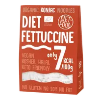 Ekologiški konjac FETTUCCINE makaronai  | DIET-FOOD (385 g)