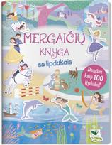 Mergaičių knyga su lipdukais. Daugiau kaip 100 lipdukų! - Nėra Autoriaus