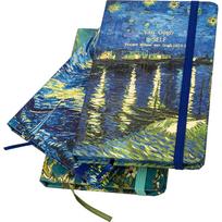 Užrašų knyga Centrum VINCENT VAN GOGH, A6, 80 lapų, linija
