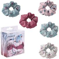 Disney Frozen 2 Scrunchies plaukų žiedai vaikams 5 vnt.