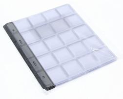 Albumo lapai monetoms GED CA21-20C 35x35mm 20 monetų |10 lapų komplektas
