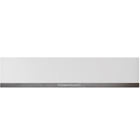 Indų pašildymo stalčius (Baltas) Kuppersbusch CSW6800.0 + DK2002 Black Chrome
