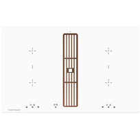 Indukcinė kaitlentė su integruotu gartraukiu Kuppersbusch KMI8500.0WR + 99094 Copper