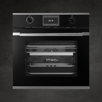 Garinė orkaitė Kuppersbusch BD 6340.0 S - AirFry + DK 3000 Silver Chrome