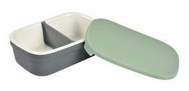 BEABA KERAMIKINĖ REGULIUOJAMŲ SKYRIŲ PIETŲ DĖŽUTĖ, MINERAL/SAGE GREEN