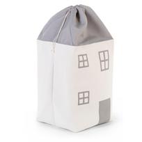 CHILDHOME ŽAISLŲ DĖŽĖ NAMAS, GREY OFF WHITE