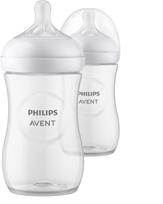 PHILIPS AVENT NATURAL RESPONSE BUTELIUKŲ RINKINYS, 260 ML, 1 MĖN.+, 2 VNT., BALTA