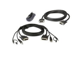 Kabelis Aten ATEN 2L-7D03UDX5 USB DVI-D Dual Link Secure KVM Kabelis Set