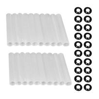 20Pcs Garage Door Rollers Quiet Garage Door Replaceable Wheel Garage Roller Replacement Door Hinge Roller For Garages Barns spain