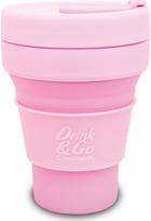 Silikoninis puodelis CP POWDER PINK, 355 ml