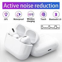 Belaidės ausinės „Bluetooth 5.0“ Spalvingos ausinės, skirtos „IOS Android“, su mikrofono jutikliniu valdymu Stereo muzikos į ausis įdedamos „HiFi“ ausinės mėlyna