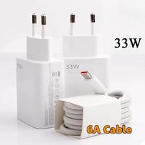Įkroviklis 33W, skirtas Xiaomi Redmi Note 11/ 11s/11 Pro/ 11E Pro Mi 6/6 Plus POCO X4 X5 pro 5G greito turbo įkrovimo C tipo laidas EU Charger balta