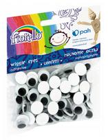 Dekoracija JUDANČIOS AKYTĖS, Fiorello, 12mm, 80 vnt., lipnios
