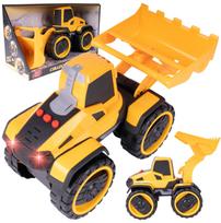 Žaislinis krautuvas ekskavatorius su pavara Buldozer Light Sound