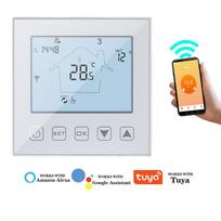 KETOTEK 16A/3A WIFI Smart Kambario termostatas Elektrinis grindų šildymas Temperatūros valdiklis Voice Touch
